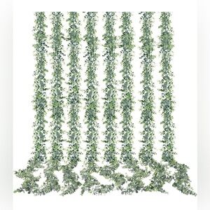 8pcs Eucalyptus Garlands Greenery Garlands Fake Vines Faux hanging garlands